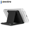 Powsto Mini Foldable Cell Phone Holder Universal Folding Stand Bracket Angle Adjustable for Smartphone Portable Phone Stand