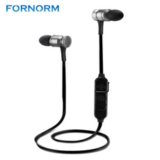 FORNORM G3 Magnet Bluetooth Earphone Sport Wireless Bluetooth Headset Stereo Bass Earbuds with Mic for iphone Android phone