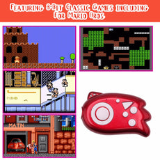 FORNORM TV Game Mini Gamepad 89 Classic Games 8 Bit Video Game Console Players Support TV Output Plug Play Game Player Best Gift
