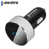 Powstro car Charger 12V-24V 3.1A Car Charger Dual USB Smart Car-Charger Adapter With Voltage Digital LED Display