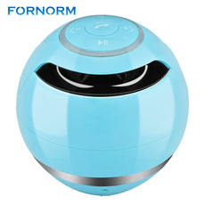 FORNORM Portable WIreless Bluetooth Speaker With Microphone Audio Cable Support Handsfree For Smartphone Hiking travel