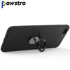 Powstro Metal Phone Ring Holder 360 Degree Rotatable Desk Stand for iphone 7 8 for Samsung Smartphone / Tablet