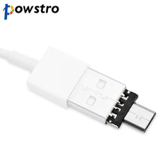 POWSTRO Micro USB Male to USB Female Adapter for Micro USB Connector Mobilephone and Tablets with OTG Function