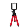 FORNORM Mini Flexible Portable Octopus Tripod With Phone Holder Bracket Stand Tripod Kit For iPhone Cellphone DSLR Camera