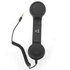 FORNORM 3.5mm Radiationproof Receivers Retro Phone Telephone Handset Classic Headphone Microphone for Iphone PC Tablet