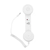 FORNORM 3.5mm Radiationproof Receivers Retro Phone Telephone Handset Classic Headphone Microphone for Iphone PC Tablet