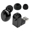 Mini Bluetooth 4.1 Earphone HD Earbuds Noise Cancelling Earpieces Hands-free for iPhones Samsung Huawei Smartphones Tablets