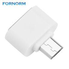 FORNORM Mini Micro Usb OTG Cable To USB OTG Adapter For Samsung HTC Xiaomi Sony LG Android OTG Card Reader Usb OTG Adapter