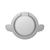 POWSTRO Angle Phone Ring Holder with Mirror Rotatable 360 Degree Desk Stander Anti Drop Finger Gripper for Mobilephone Tablet