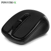 POWSTRO K Mini Small USB Wireless Mouse Optical 1000 DPI Wireless Mice With USB Dongle for Tablet Laptop Notebook PC