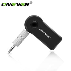 Onever Car Music Audio Bluetooth Receiver Adapter Aux Stereo Free Lossless Audio Code 3.5mm Jack A2DP for Headphone Car Audio