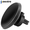QI Wireless Charger Auto Car Mini Air Vent Mount Magnet Magnetic Phone Mobile Holder For iPhone 7Plus Samsung Car Holder Stand