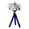 FORNORM Mini Portable Flexible Tripod with Phone Holder Bracket Stand Tripod Kit for iPhone7 Xiaomi For Samsung Mobile phone DSL