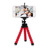 FORNORM Mini Portable Flexible Tripod with Phone Holder Bracket Stand Tripod Kit for iPhone7 Xiaomi For Samsung Mobile phone DSL