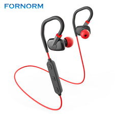 FORNORM Bluetooth 4.1 Sport Ear-hook Earphone Hands-free Wireless Bluetooth Headset Earphones with Microphone for Ios Android