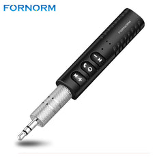 FORNORM Bluetooth audio receiver Universale 3.5mm Car Kit Bluetooth 4.1 Receiver Music Audio Receiver Adapter Speaker