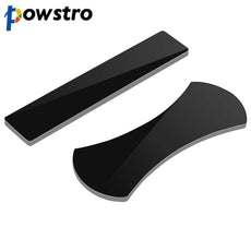 Powstro Anti-Slip Sticky Gel Mat Non-Slip Mounting Bracket Car Mobile Phone Holder triangular Pad Wall Sticker use for car home