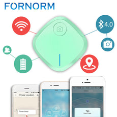 FORNORM Mini Bluetooth 4.0 Wallet Key Phone Finder Two-way Anti Lost Tag APP Operated Selfie&Location Tracking for iOS Android