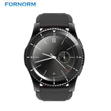 Fornorm Portable Bluetooth Wrist Smart Watch Phone Support SIM Heart Rate Monitor Anti-lost Pedometer for Android IOS for IPhone