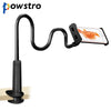 Powstro Flexible Desktop Phone Tablet Stand Holder for iPad Mini Air Samsung for Lazy Bed Tablet PC Stands Mount Big Phone