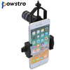 POWSTRO Universal Microscope Telescope Lens Stand Adapter Work with Binocular Monocular Spotting Scop for Iphone Huawei Pad