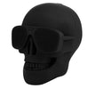 Skull Head Shape Wireless Bluetooth Speaker for Halloween 3.5mm Audio Stereo Rechargeable for Desktop PC LaptopSmartphone
