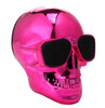 Skull Head Shape Wireless Bluetooth Speaker for Halloween 3.5mm Audio Stereo Rechargeable for Desktop PC LaptopSmartphone