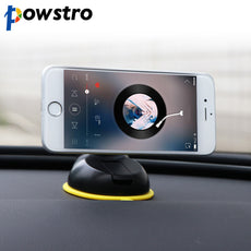 Powstro Car Phone Holder Universal Callphone Stand Dash Board or Glasses Magnetic Sucker 360 Rotate for All  Smartphone GPS