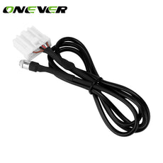 Car AUX In Cable 3.5mm Female Interface Audio Input Adapter For Mazda 3 6 MX-5 RX8 Besturn B70