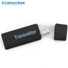 FORNORM Portable USB Wireless Bluetooth 3.0 Stereo Audio Music Transmitter For TV MP3 PC Laptop