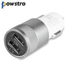 Mini Universal Dual USB Car Charger Adapter 12-24V 1A Vehicle Charger for iPhone 5 6S plus Xiaomi Samsung Galaxy S4 S5 Tablet