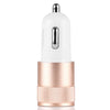 Mini Universal Dual USB Car Charger Adapter 12-24V 1A Vehicle Charger for iPhone 5 6S plus Xiaomi Samsung Galaxy S4 S5 Tablet