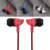 Wired 3.5mm Fashion Design Nylon Braided Crack Earphone Cloth Rope Earpieces Stereo Bass MP3 Music Wired Headset with Microphone for Cellphone MP3 MP4