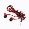 Wired 3.5mm Fashion Design Nylon Braided Crack Earphone Cloth Rope Earpieces Stereo Bass MP3 Music Wired Headset with Microphone for Cellphone MP3 MP4