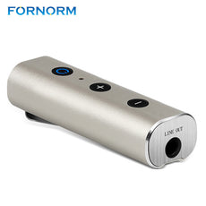 FORNORM Universale Bluetooth 4.2 car Audio Adapter 3.5mm Jack Rechargeable Music Audio Receiver For Speaker Headphone Car Kit