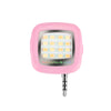 16-LED Smartphone Selfie Light Fill Lights 3.5mm Plug Cool White + Warm White Rechargeable for iPhone 6 plus 6s 5s Samsung Sony Motorola