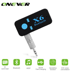 Wireless Bluetooth Receiver Speaker Headphone Adapter 3.5MM Audio Stereo Music Receiver Home Hands-free Bluetooth Plug