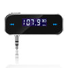Wireless 3.5mm FM Transmitter LCD Diaplay for Car Mobile Phones iPhone iPod Android Samsung MP3 MP4 Player Tablet