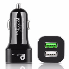 Powstro QC3.0 fast charger + 4 in 1 Charge Cable Multi Charger Cable for HTC Samsung Sony Xiaomi Huawei iphone 4 4s 5 5s 6