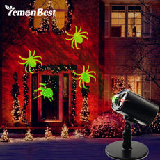 LED stage Projector Light Christmas watereproof ip 68 Kaleidoscope Spider Lamp Halloween Party Holiday Outdoor Indoor night