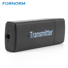 FORNORM 2.4GHz Wireless Bluetooth3.0 A2DP 3.5mm Stereo Music Audio Bluetooth Transmitter Sender Dongle Adapter Support TV CD MP3