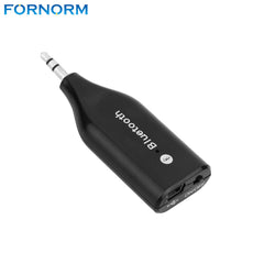 FORNORM Universale 3.5mm Car Bluetooth Receiver Audio Music Receiver Adapter Auto AUX Streaming A2DP Kit for Speaker Headphone