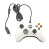 Powstro Computer Game Controller Wired Controller Gamepad Wired Dual 360 precision 3D joystick Rocker USB with LED Indicator