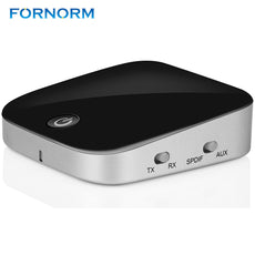FORNORM 2 in 1 Wireless Bluetooth  Audio Transmitter  Receiver Music Stereo Dongle Adapter Support for Home Car Stereo System