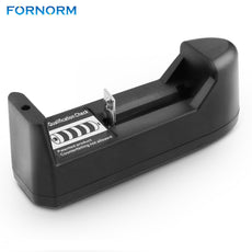 FORNORM EU Plug 18650 Battery Charge 18500 17670 Auto Off Battery Universal Charging for DC3.6V/3.7V Li-Ion Batteries Charger