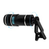 POWSTRO 12X Zoom Telescope Phone Camera Lens with Clip Universal Phone Lens For iPhone For Samsung For HTC Other Mobile Phones