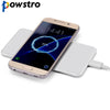 POWSTRO Qi Standard Smart Phone Charger 5V/ 2A Adapter Receptor Coils Qi Wireless Charging Pad For Qi Enable Devices For Phone