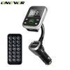Onever Car Handsfree FM transmitter with Remote Control Wireless Audio Radio Modulator Bluetooth Car Kit Support USB/SD/TF Card