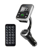 Onever Car Handsfree FM transmitter with Remote Control Wireless Audio Radio Modulator Bluetooth Car Kit Support USB/SD/TF Card