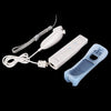FORNORM 2 in 1 Remote Game Handle controller Built in Motion Plus MP Bluetooth  Remote Nunchuck Controller for Nintendo Wii